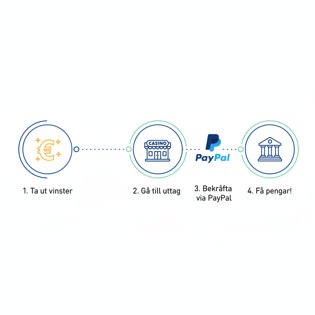Guide för hur man gör ett uttag från ett PayPal casino
